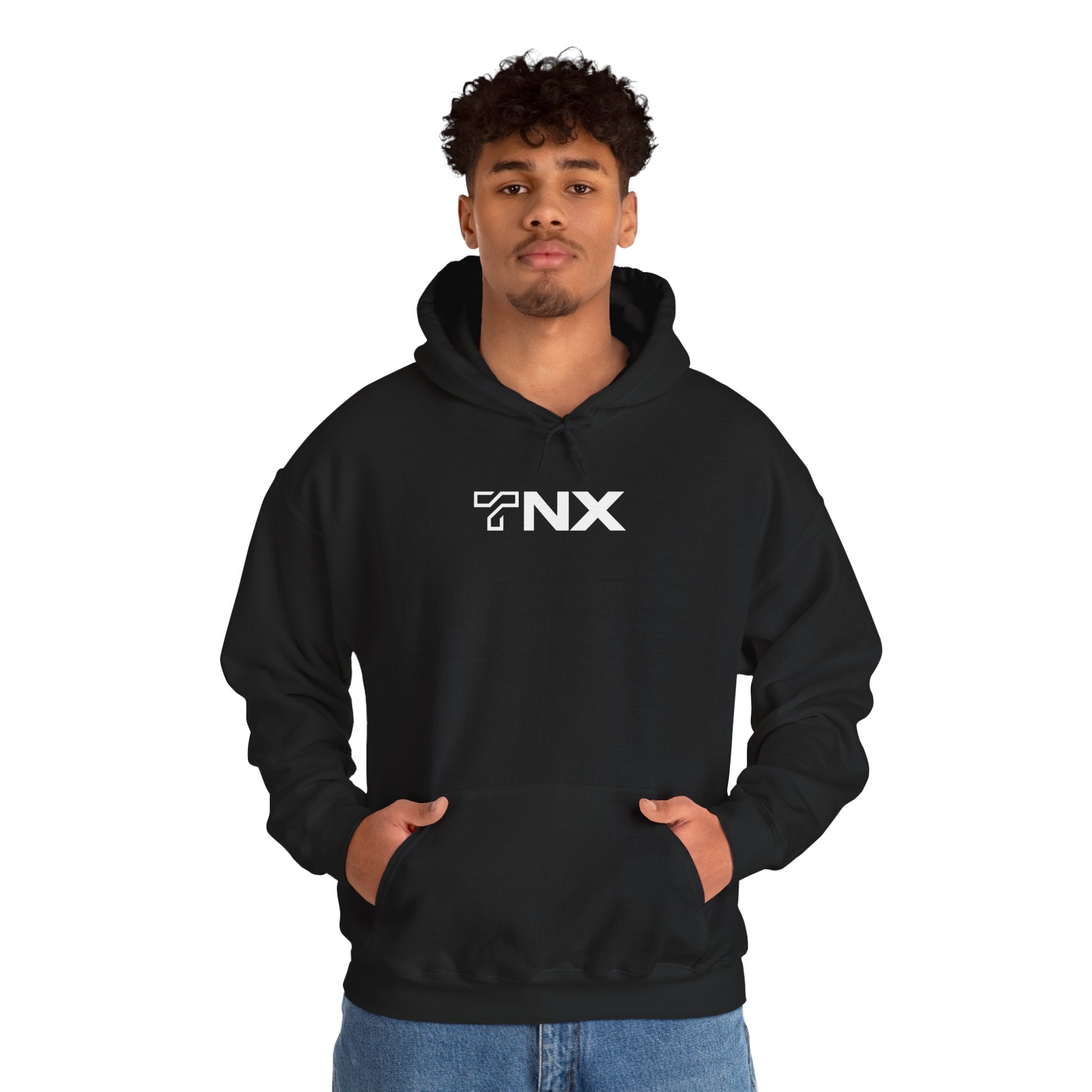 TNXWEAR Cosmic Vision Hoodie – Back Graphic Streetwear Pullover