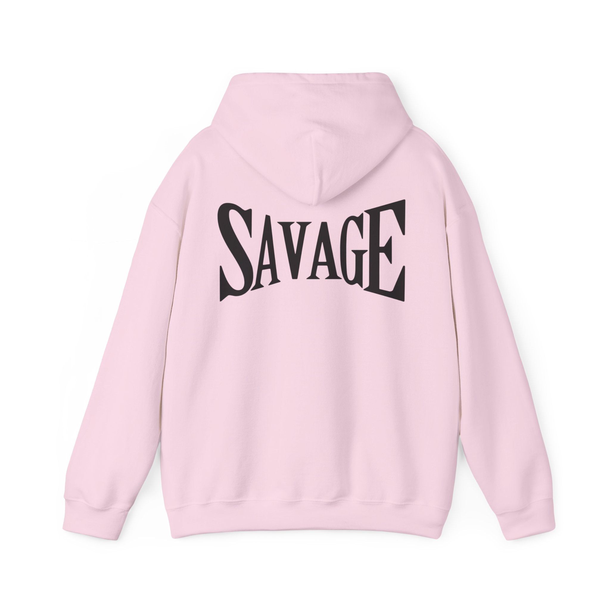 Savage Script Hoodie – Minimal Streetwear Essential
