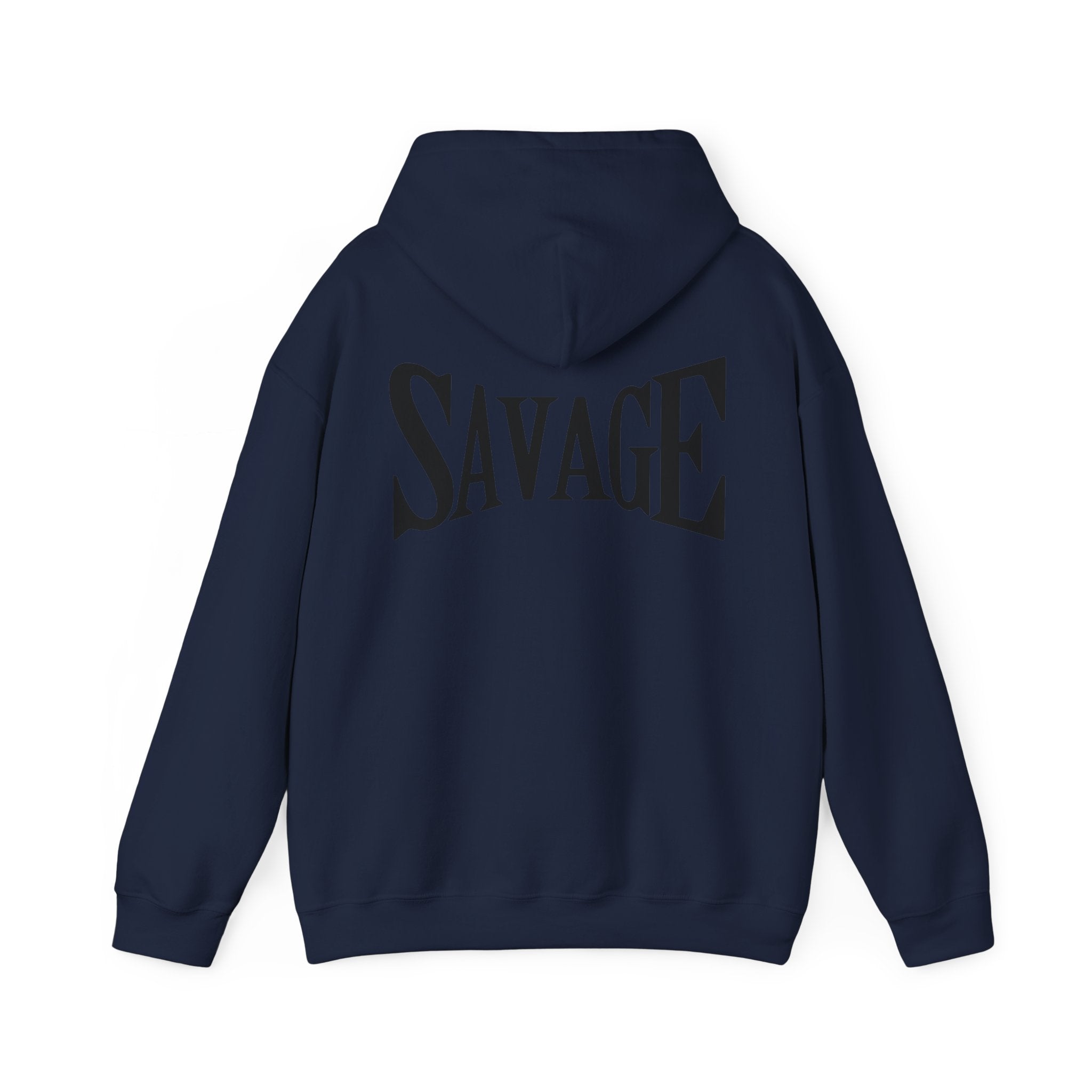 Savage Script Hoodie – Minimal Streetwear Essential