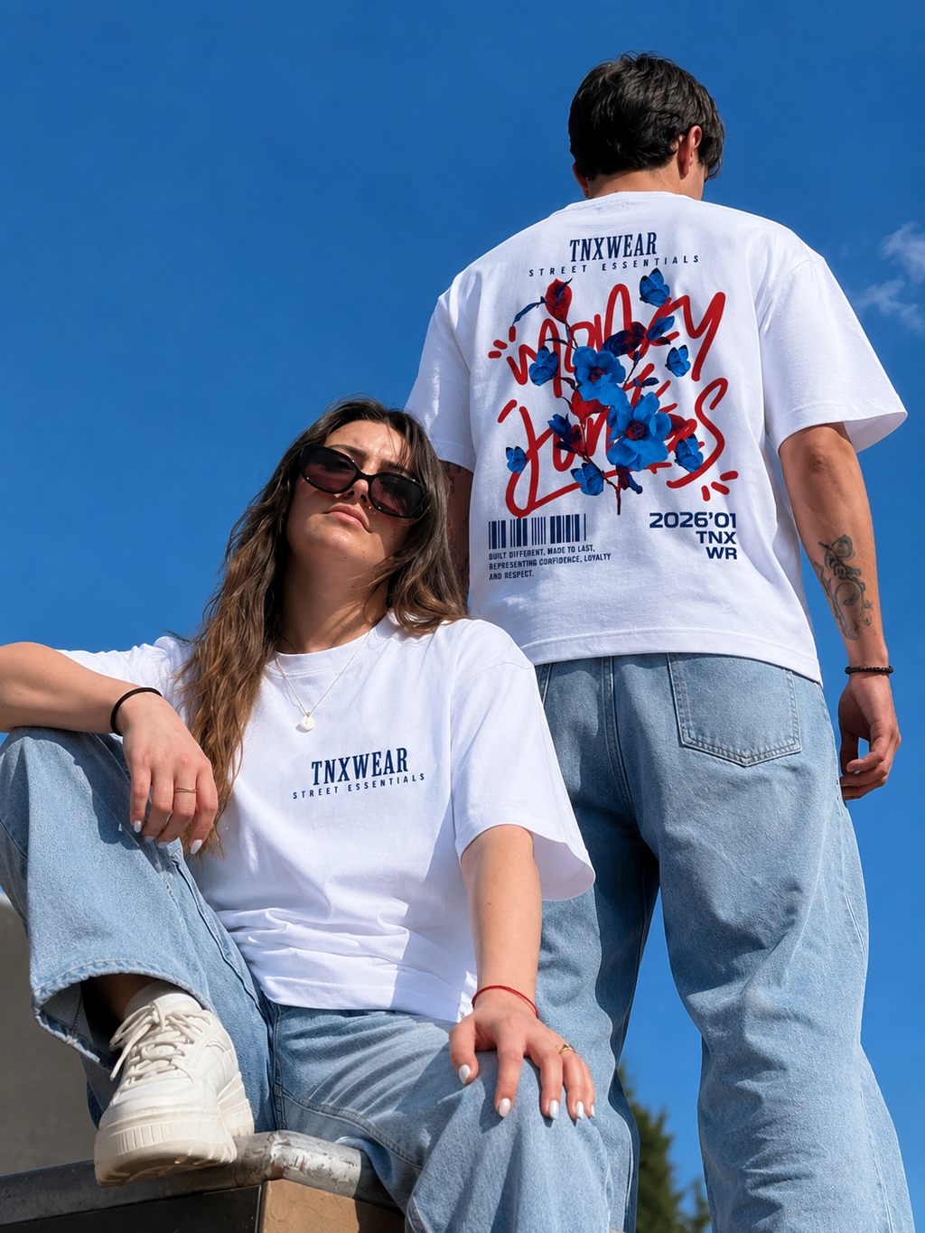Blue Eden Tee