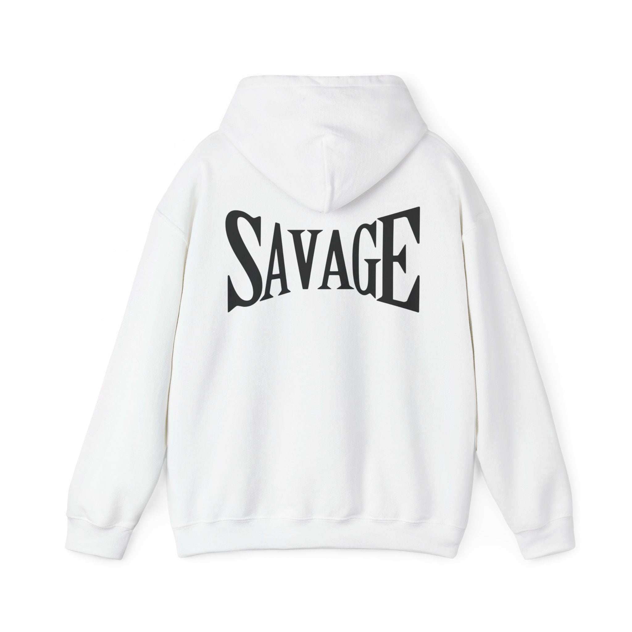 Savage Script Hoodie – Minimal Streetwear Essential