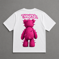 TNXWEAR Thorned Bear Oversized Black T-Shirt